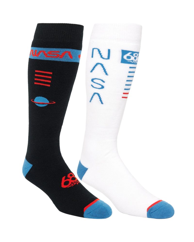 686 Nasa 2-Pack Socks