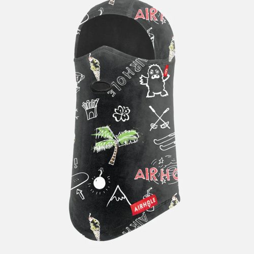 Airhole Balaclava Junior Milk Fleece - Doodles