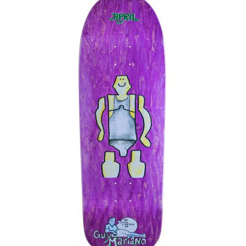 April Skateboards Guy Mariano by Gonz 9.6" Deck