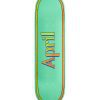 April Skateboards OG Logo Retro 8.38" Deck