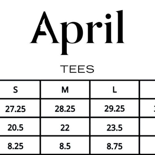 APRILSHIRTSIZECHART