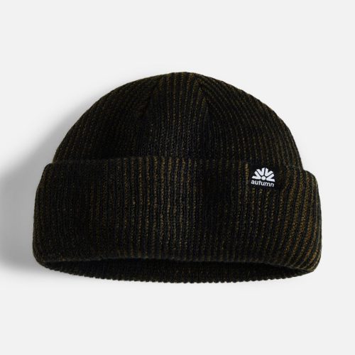 Autumn Shorty Cord Double Roll Beanie