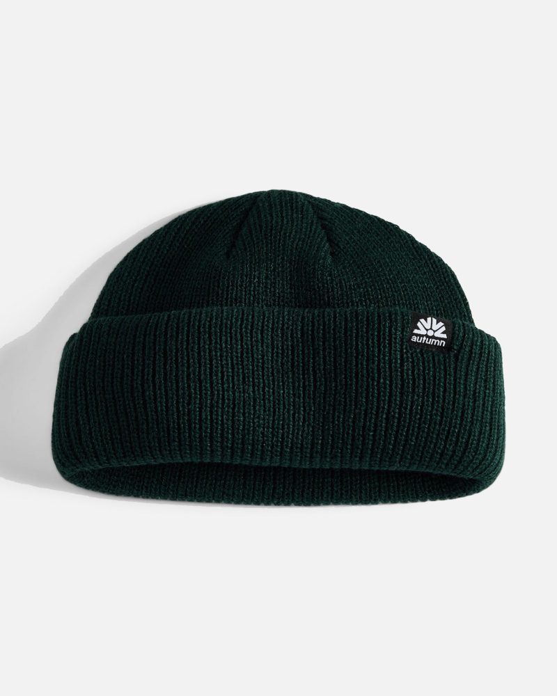 Autumn Shorty Double Roll Beanie