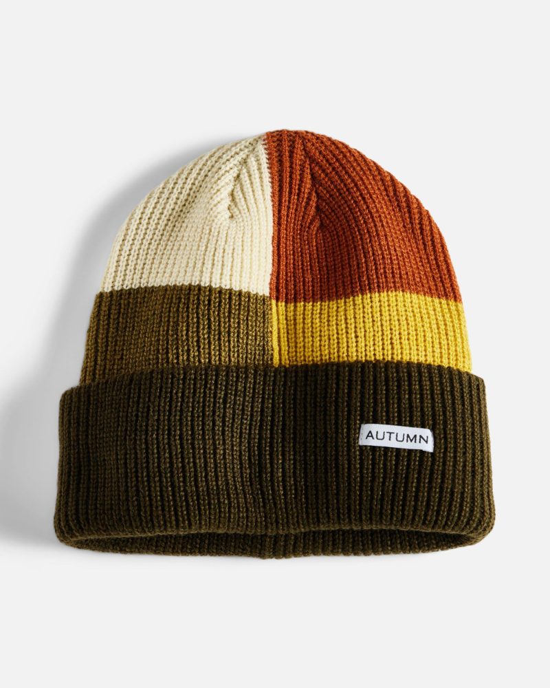 Autumn Select Patchwork Beanie