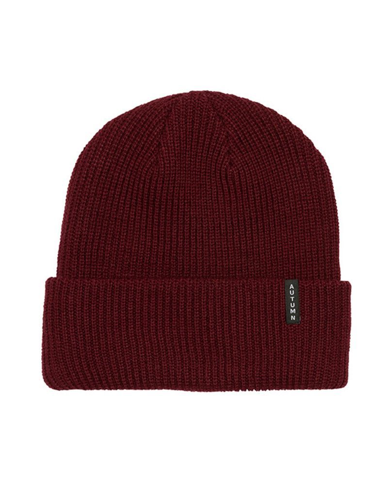 Autumn Simple Select Beanie Merlot