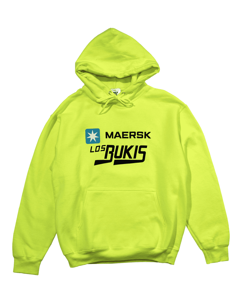 BOS 24 HOOD LOSBUKIS SAFETYGREEN