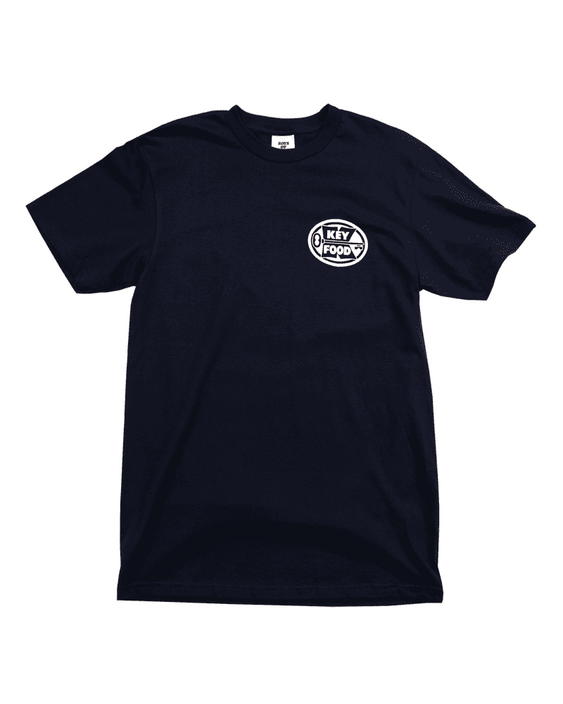 BOS 24 TEE KEYFOOD NAVY