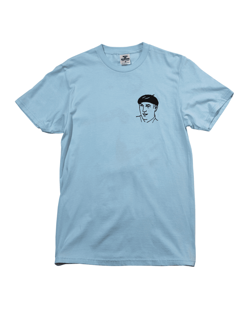 BOS 24 TEE ZOOTED POWDERBLUE