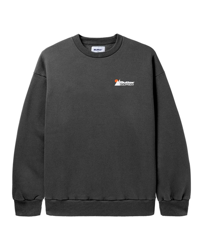 Butter Goods Distressed Pigment Dye Crewneck