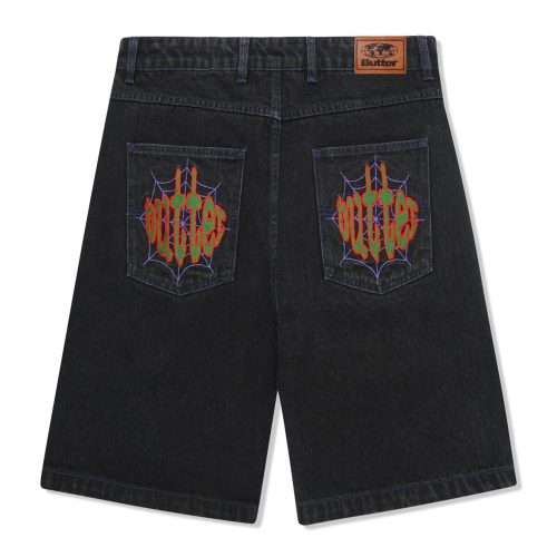 BUTTER GOODS SPIDER SHORTS BACK