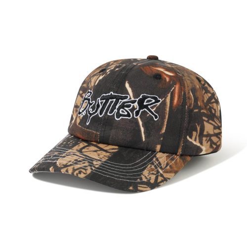 Butter Goods Radio 6 Panel Cap - Forest Camo