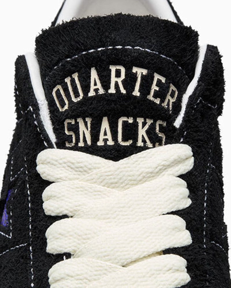 CONVERSEQUARTERSNACKSONESTARPRO BLACK ZOOM