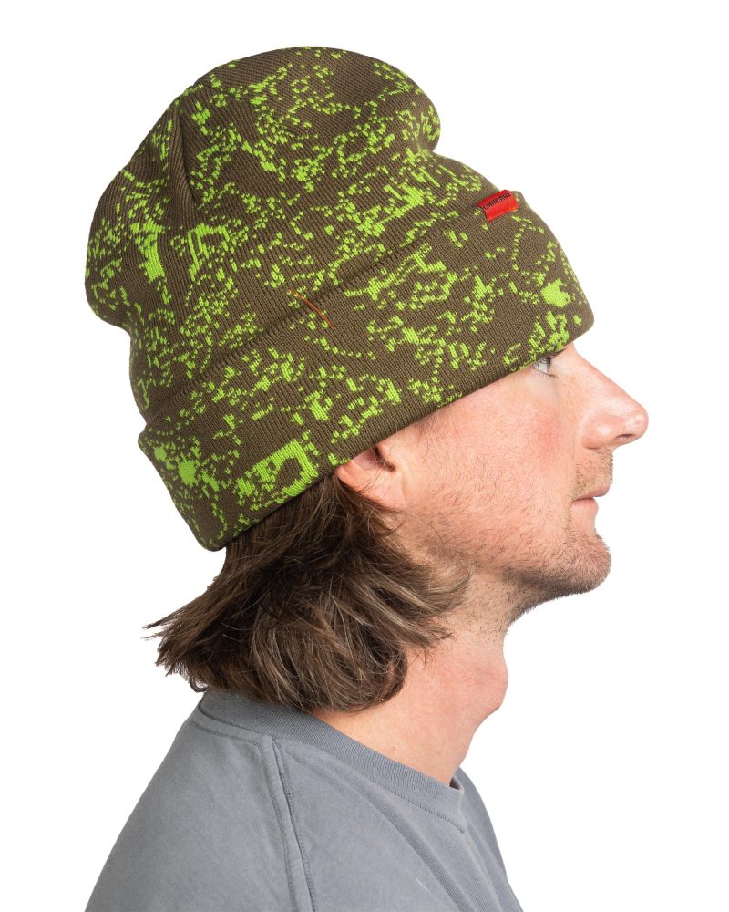 Corduroy Cell Camo Beanie