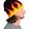 Corduroy Digi Flames Beanie