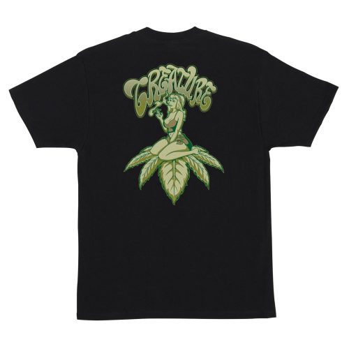 CREATURE TOP SHELF TEE BLACK BACK