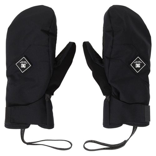 DC Mens Franchise Technical Snow Mitts Black Profile