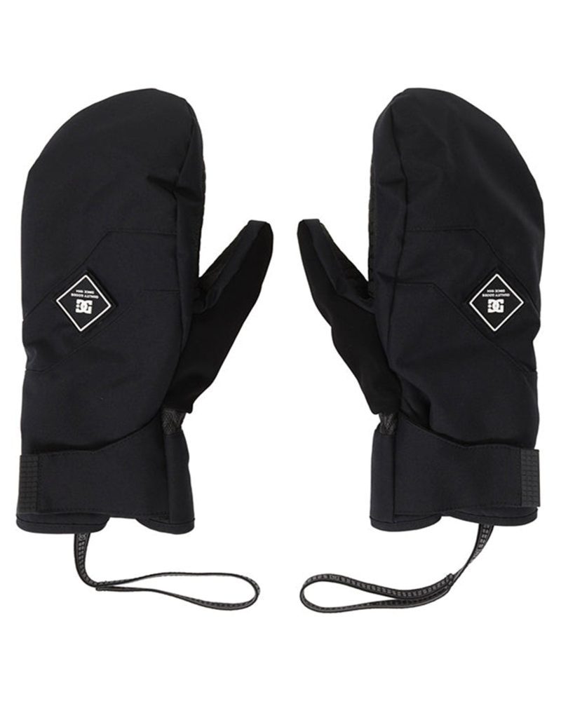 DC Mens Franchise Technical Snow Mitts Black Profile