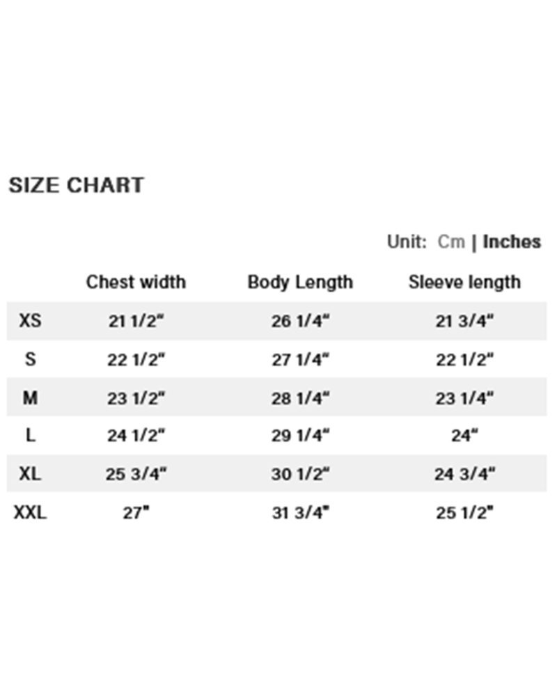 DIME BLURRY SIZE CHART