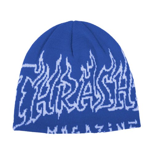 Thrasher Magazine Fire Outlined Skully