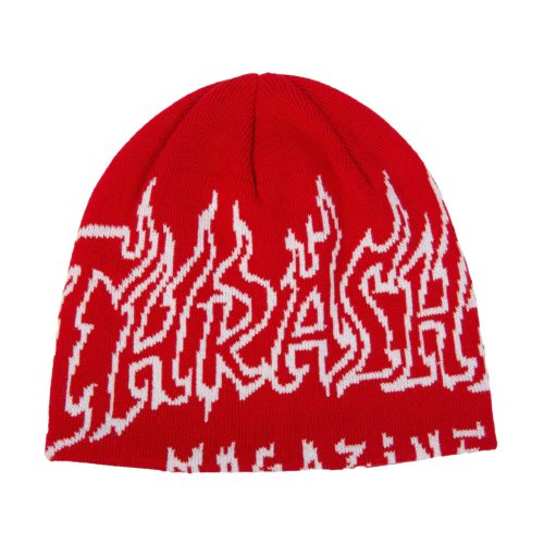 Thrasher Magazine Fire Outlined Skully