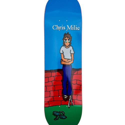 Frog Skateboards Chris Milic Broken Glasses 8.38" Deck