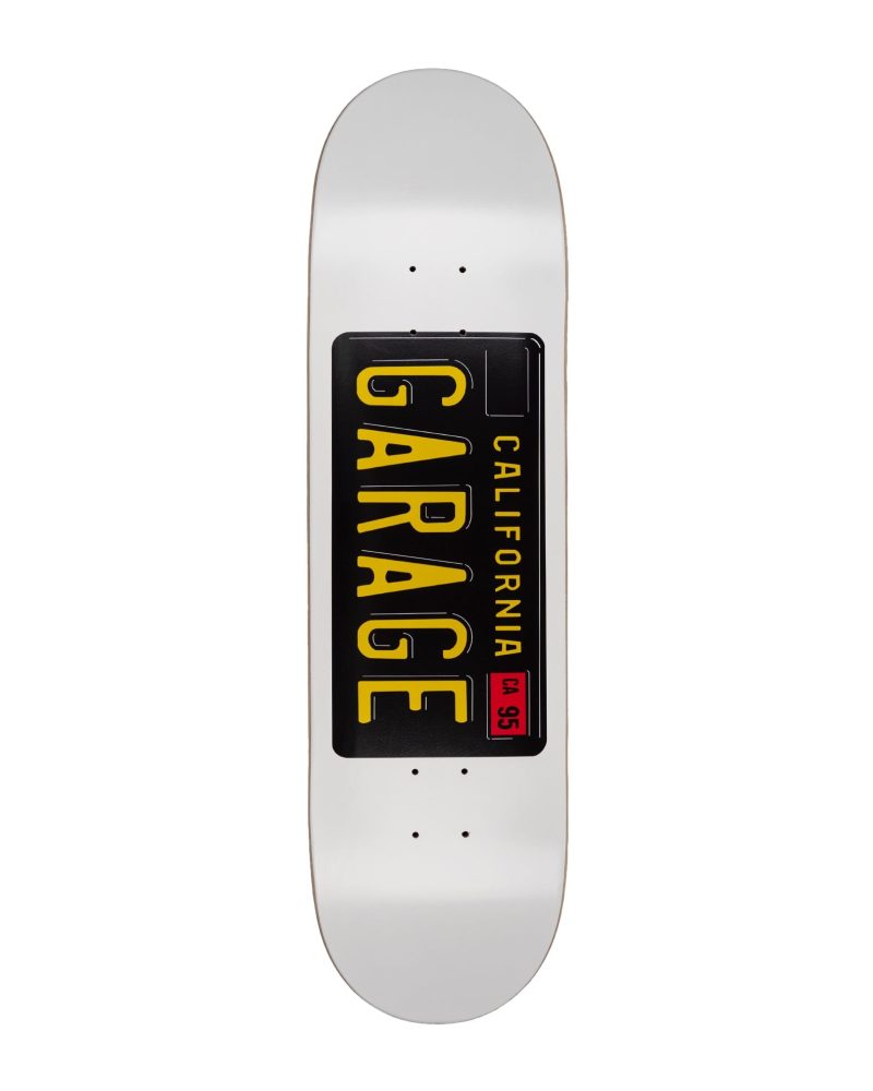 Garage Skateshop License Plate Deck