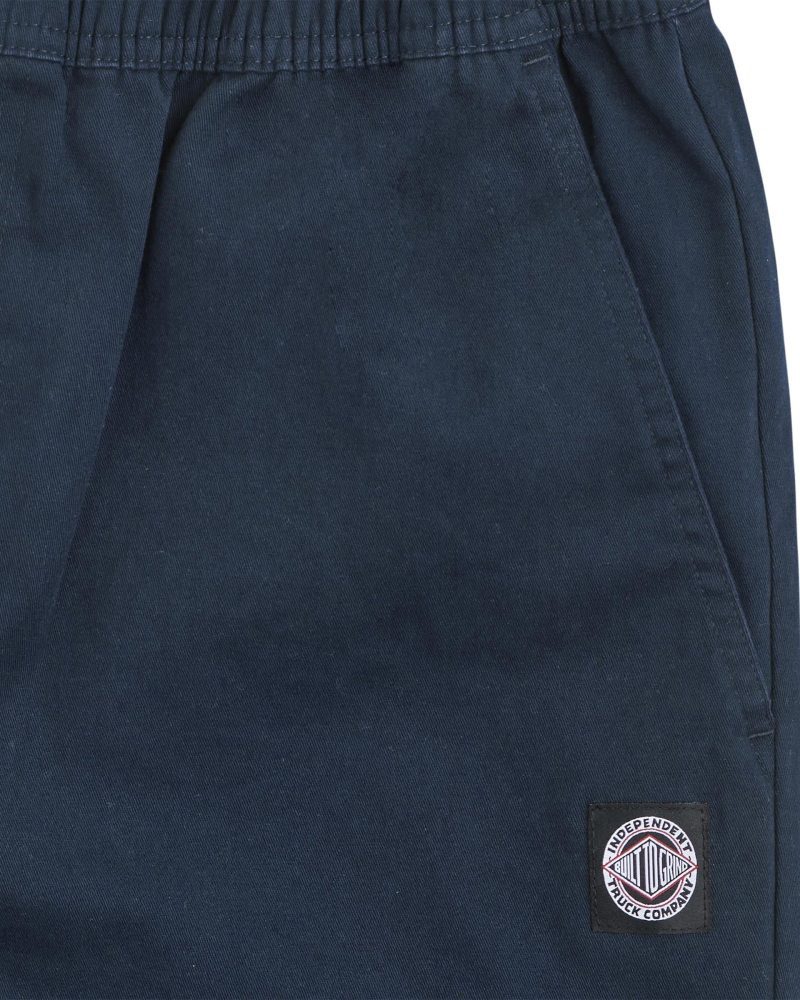 INDEPENDENT BTG SUMMIT SKATE PANTS NAVY BACK CLOSEUP