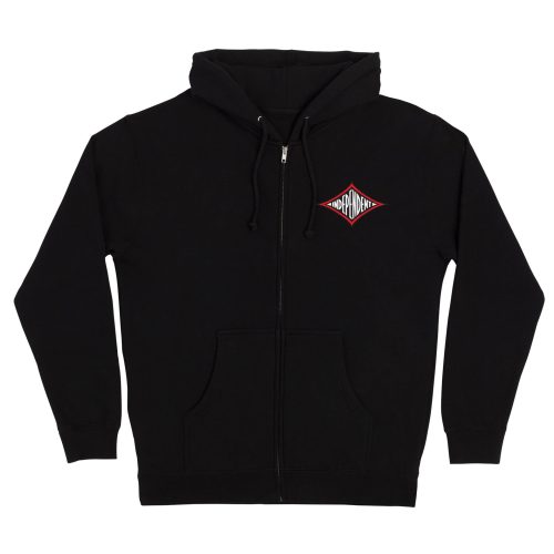 INDEPENDENT RTB PILOT ZIP BLACK FRONT