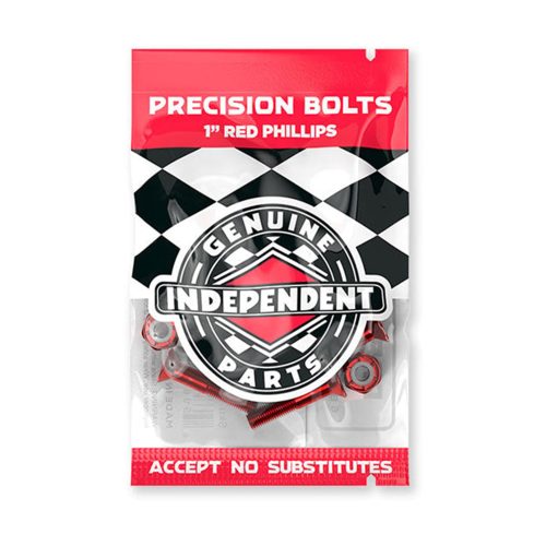 Independent Genuine Parts 1" Red Phillips Precision Bolts 