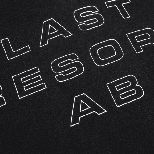 Last Resort AB Eurostyle Hoodie Black White 04