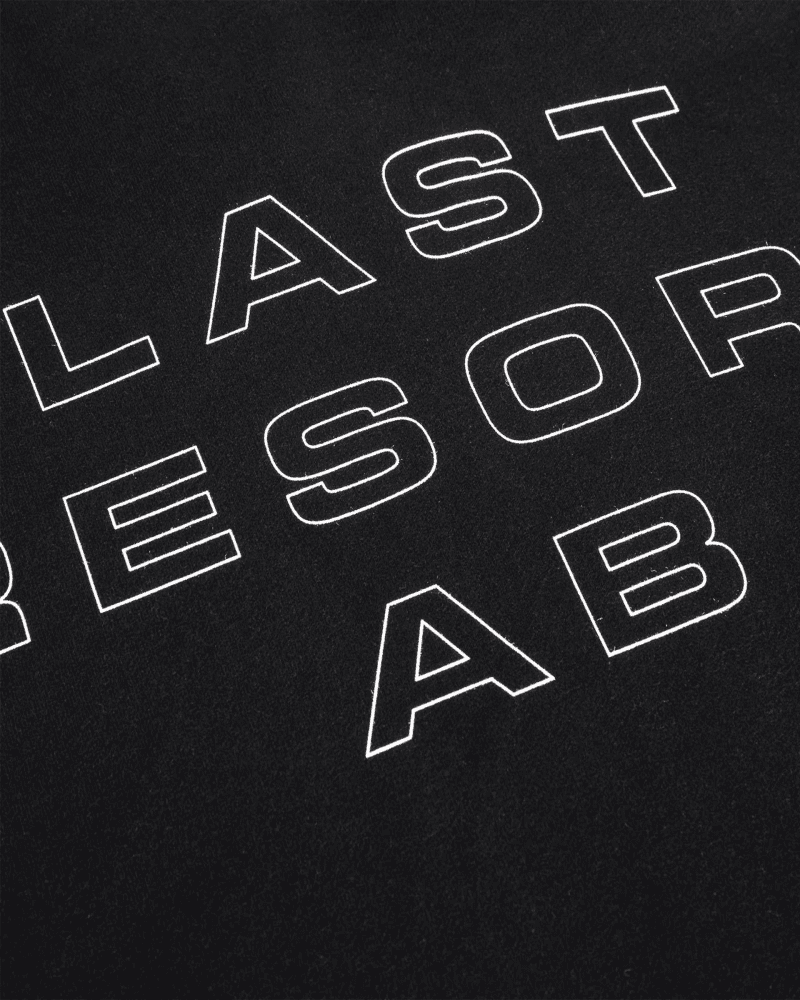 Last Resort AB Eurostyle Hoodie Black White 04