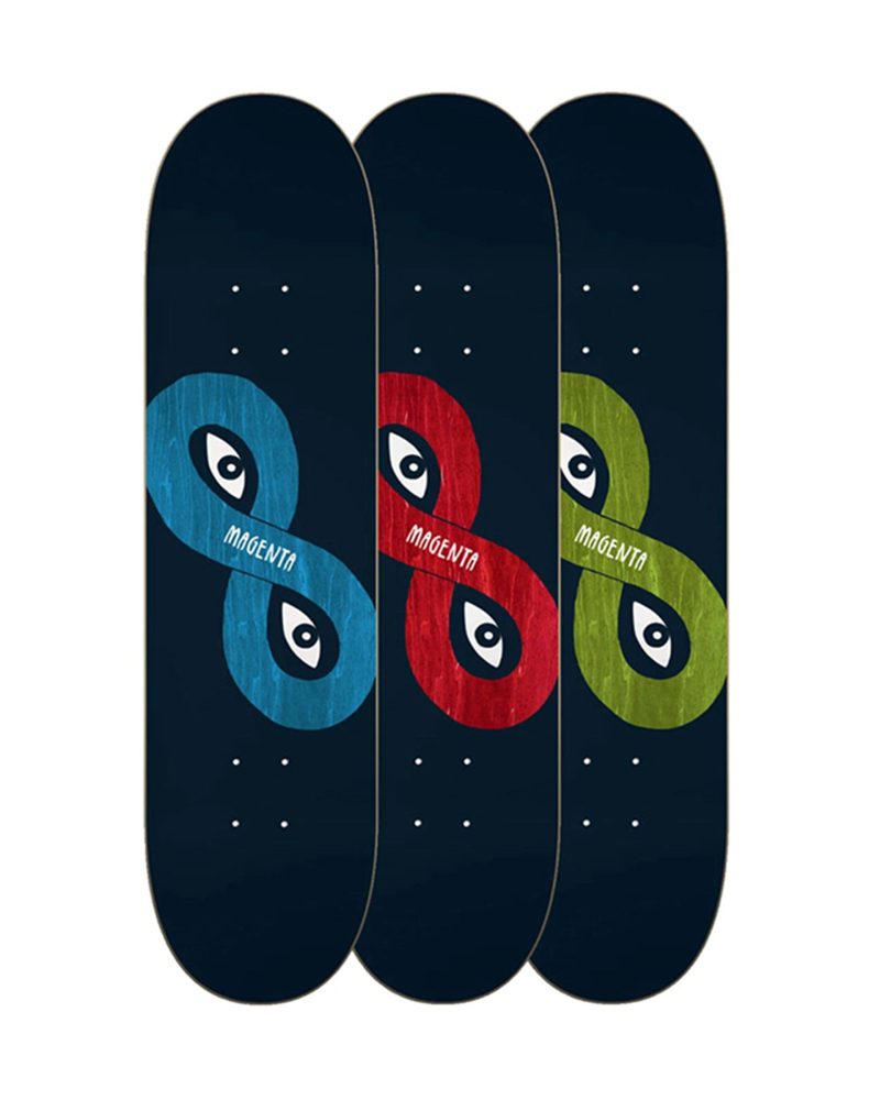 Magenta Skateboards Extravision Skateboard Deck