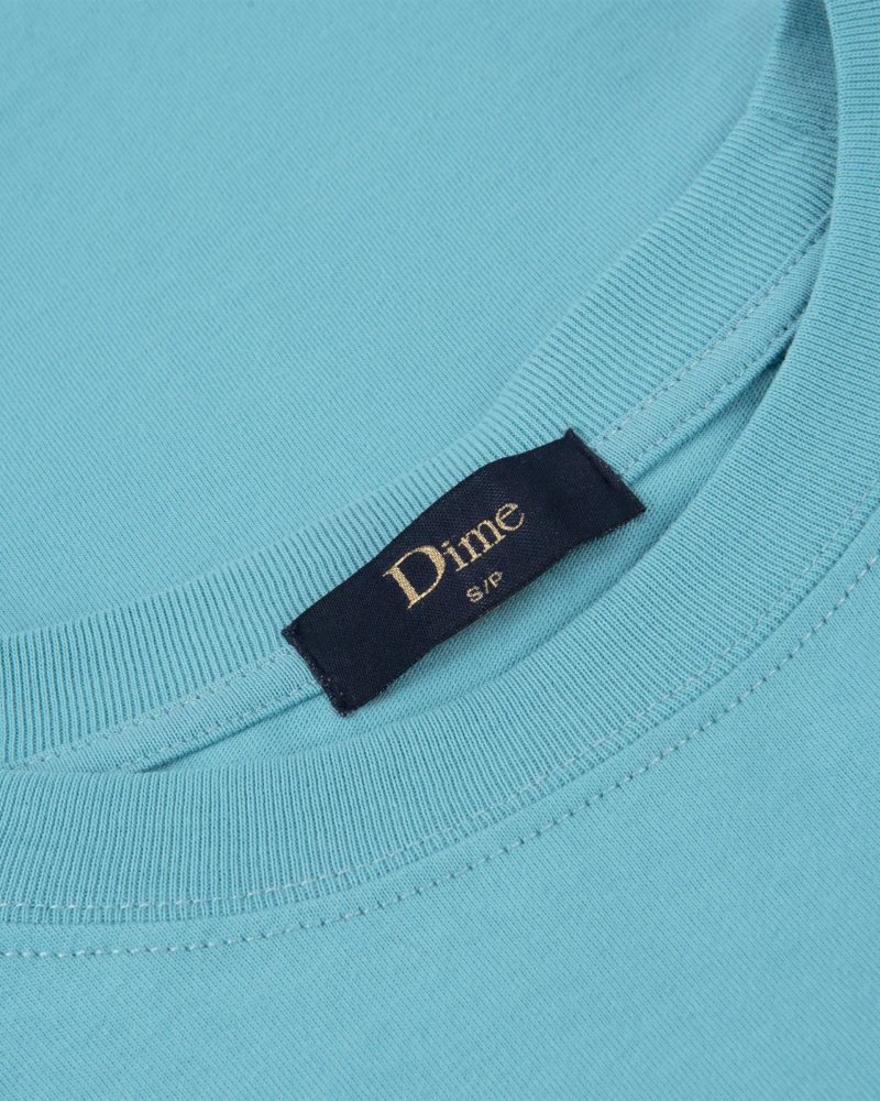 NECK TSHIRTS SP24D2 CLASSICSMALL OCEANBLUE