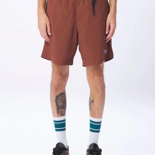 OBEY EASY PEAK SHORT MODEL FRONT