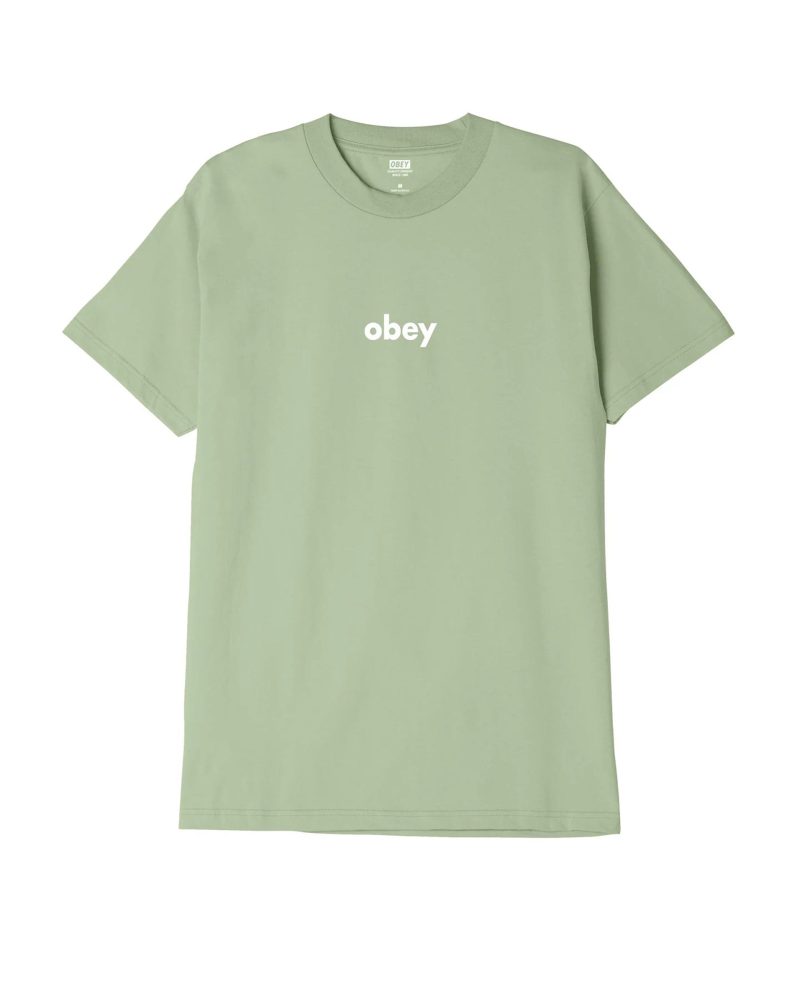 OBEY LOWER CASE TEE PROFILE