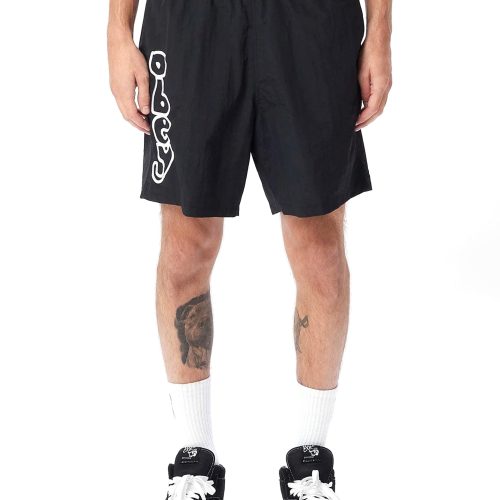 OBEY RESOUND SHORTS MODEL FRONT