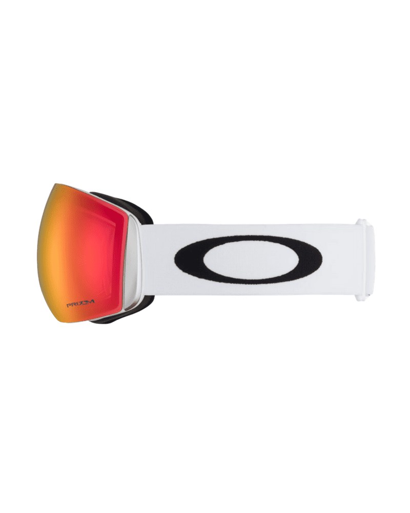 OakleyFlightDeck LSnowGoggles MatteWhite PrizmSageGoldIridium STRAP OO7050