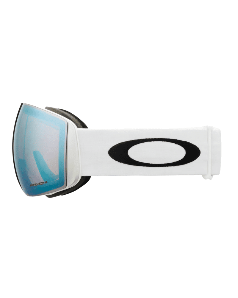 OakleyFlightDeck LSnowGoggles MatteWhite PrizmSnowSapphireIridium STRAP OO705091 00