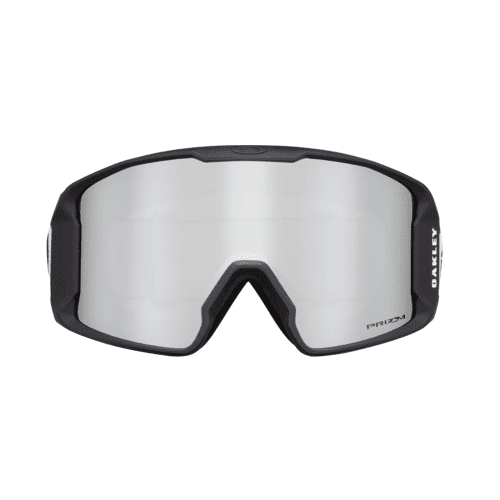 OakleyLineMiner LSnowGoggles MatteBlack PrizmSnowBlackIridium FRONT OO7070 01