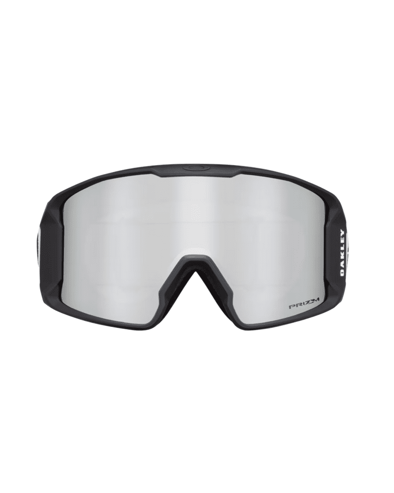 OakleyLineMiner LSnowGoggles MatteBlack PrizmSnowBlackIridium FRONT OO7070 01