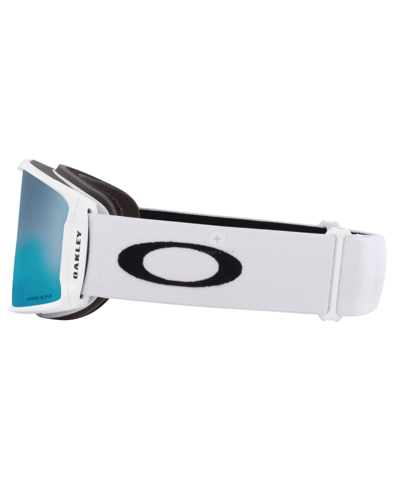 OakleyLineMiner LSnowGoggles MatteWhite PrizmSnowSapphireIridium STRAP OO7070 73