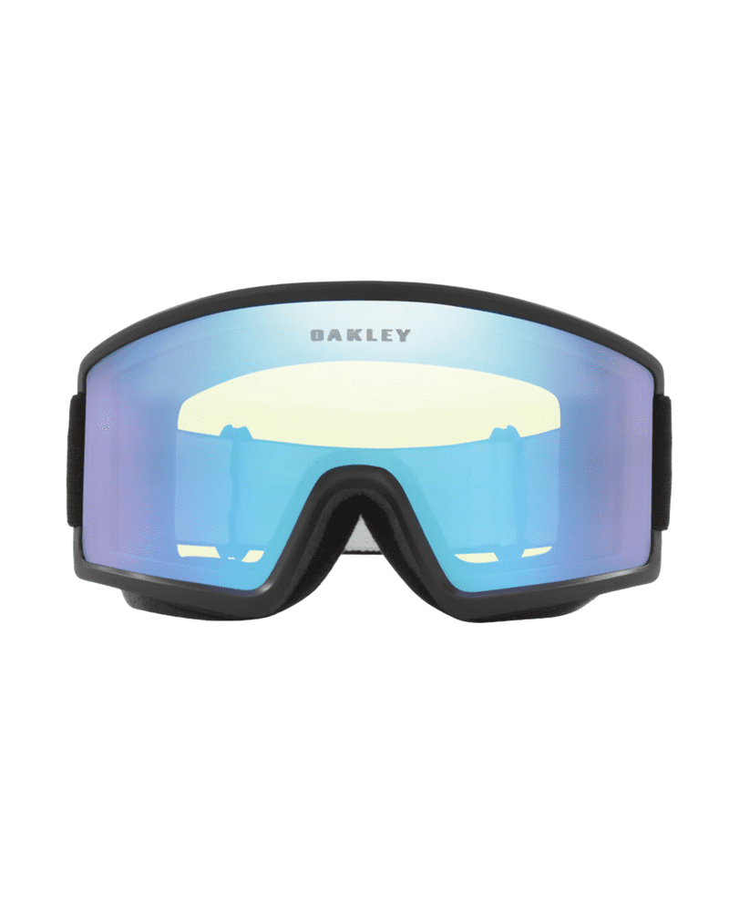 OakleyTargetLineLSnowGoggles MatteBlack HighIntensityYellow FRONT OO7120 04