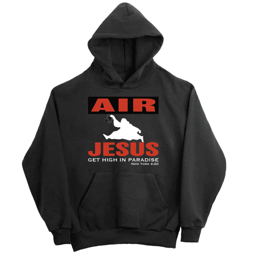 Paradise NYC Air Jesus Pullover Hoodie