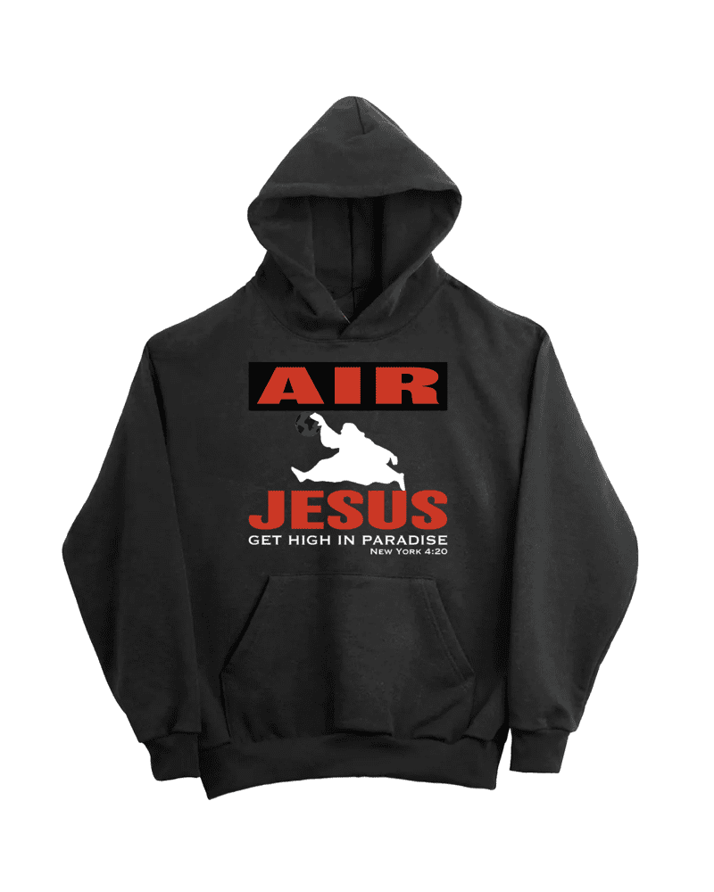 Paradise NYC Air Jesus Pullover Hoodie