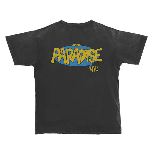 PARADISE DINO TEE BLACK BACK