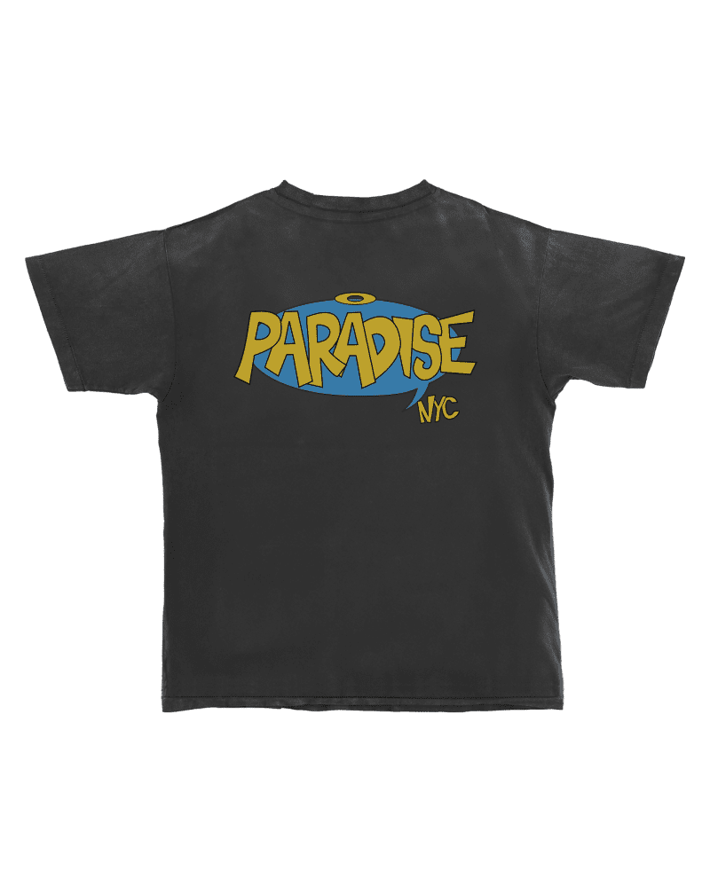 PARADISE DINO TEE BLACK BACK