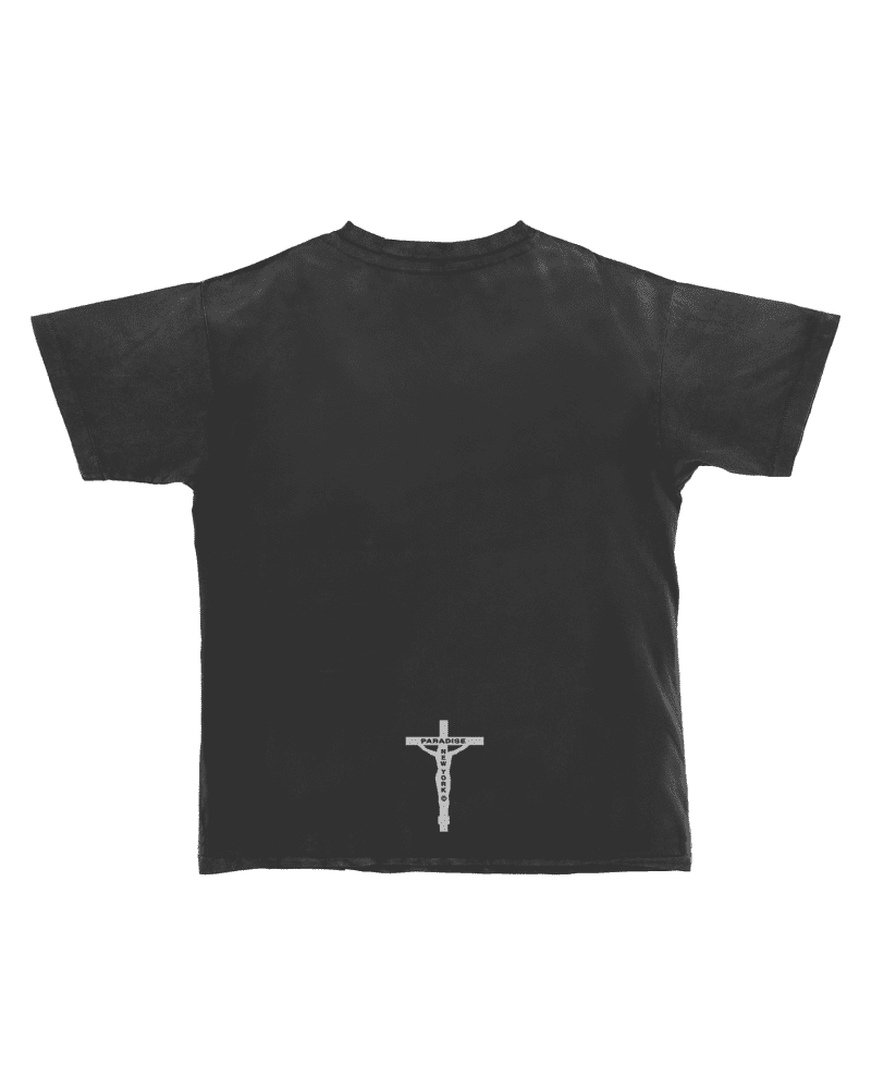 PARADISE NO SKATE TEE BLACK BACK