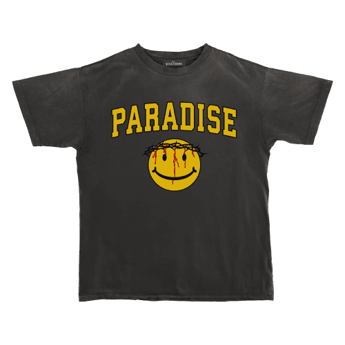 Paradise NYC Smiley Jesus S/S Tee