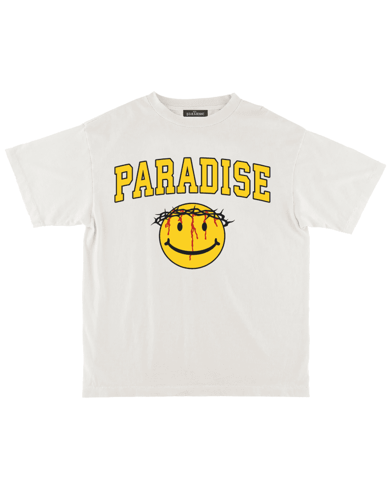 Paradise NYC Smiley Jesus S/S Tee