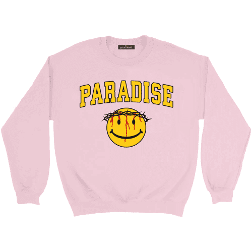 Paradise NYC Smiley Jesus Crewneck